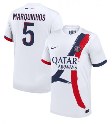 Paris Saint-Germain Marquinhos #5 Replika Udebanetrøje 2024-25 Kortærmet